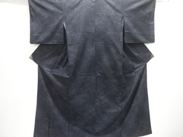 Japanese Kimono / Tsumugi Omeshi Silk